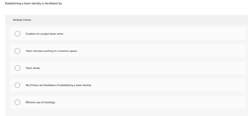 Please answer in less than 30 mins Establishing a