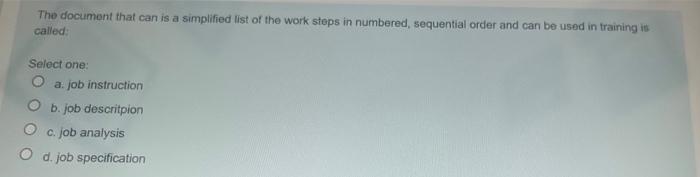 need a answer The document that can is a