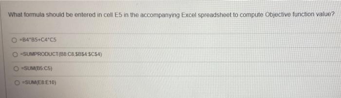 You are given the following linear programming