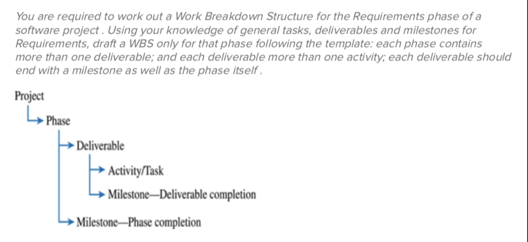 PLEASE HELP You are required to work out a Work