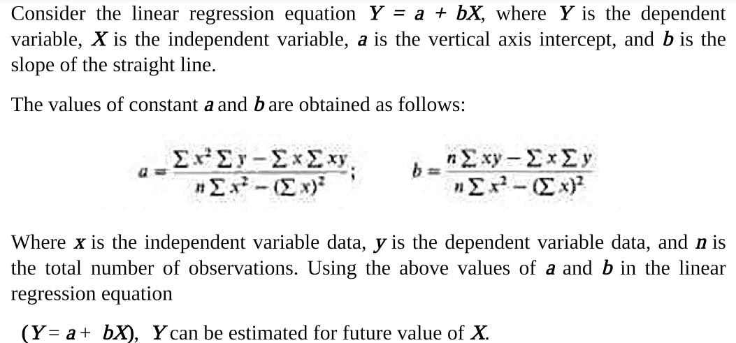 Forecasting is predicting or estimating the