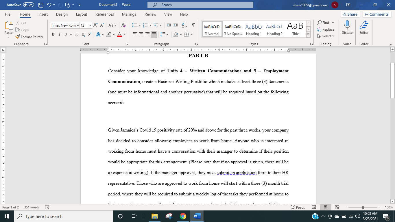 AutoSave Off Documents - Word Search
