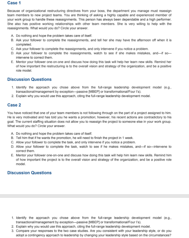 answer case-1 qu answer case-1 discussion