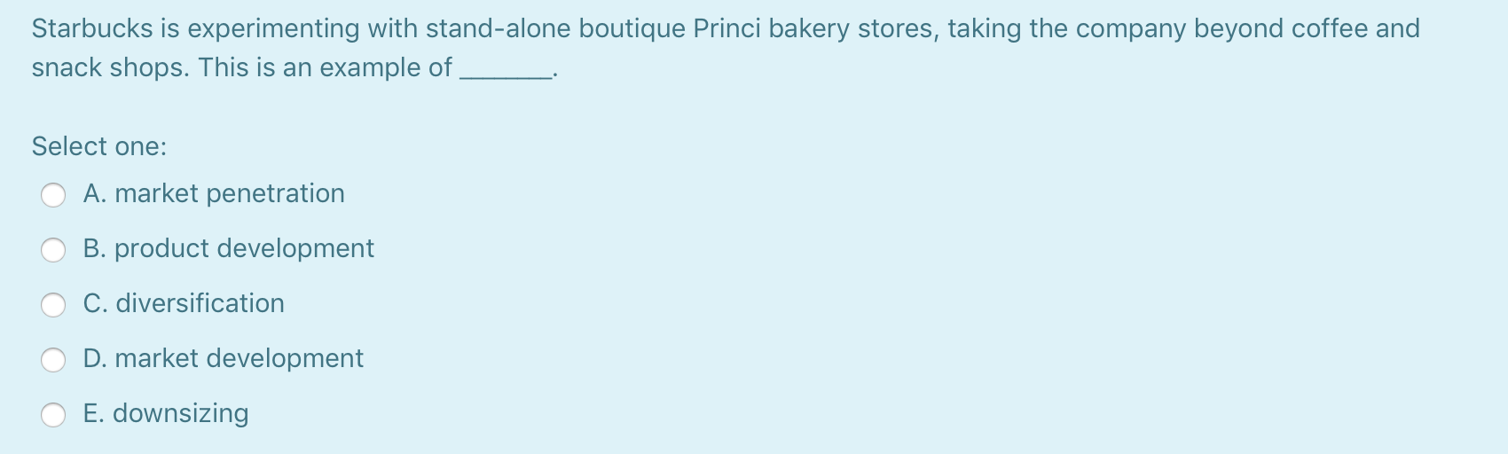 Starbucks is experimenting with stand-alone