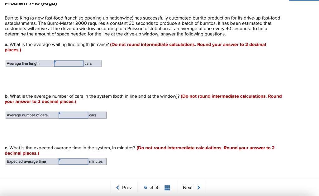 Burrito King (a new fast-food franchise opening