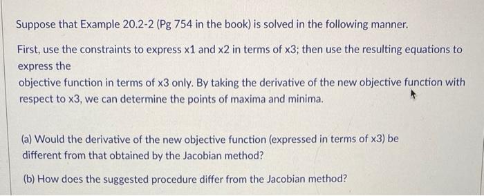 operations research Suppose that Example 20.2-2