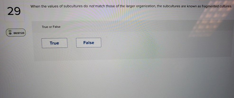 When the values of subcultures do not match those