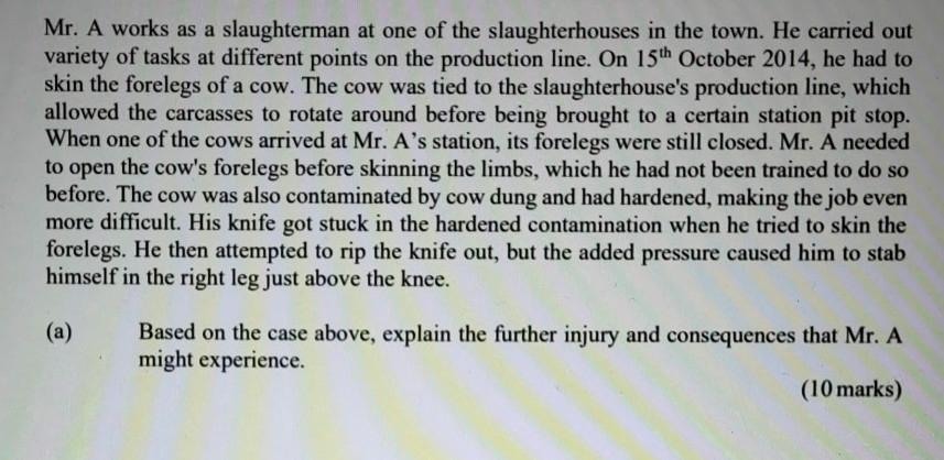 Please answer it according to the marks given and