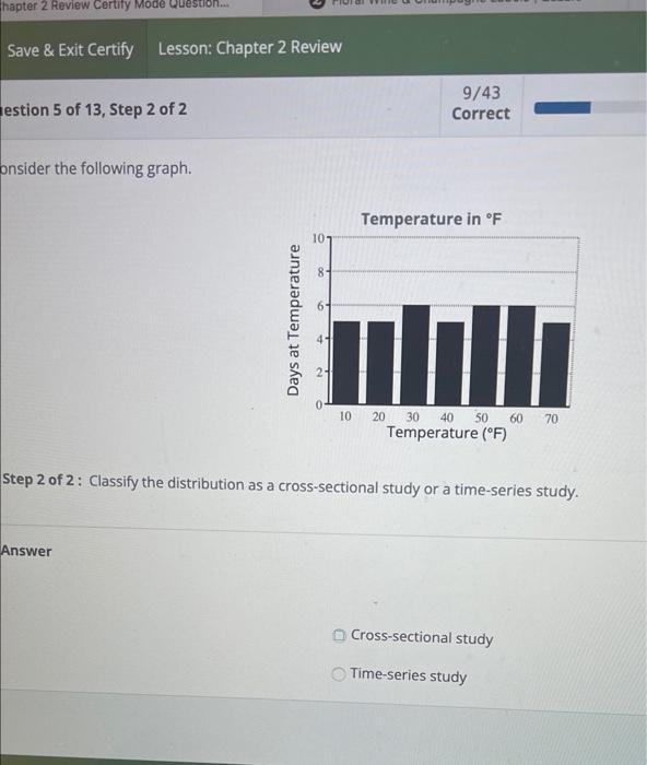 hapter 2 Review Certity Mode Question... Save &