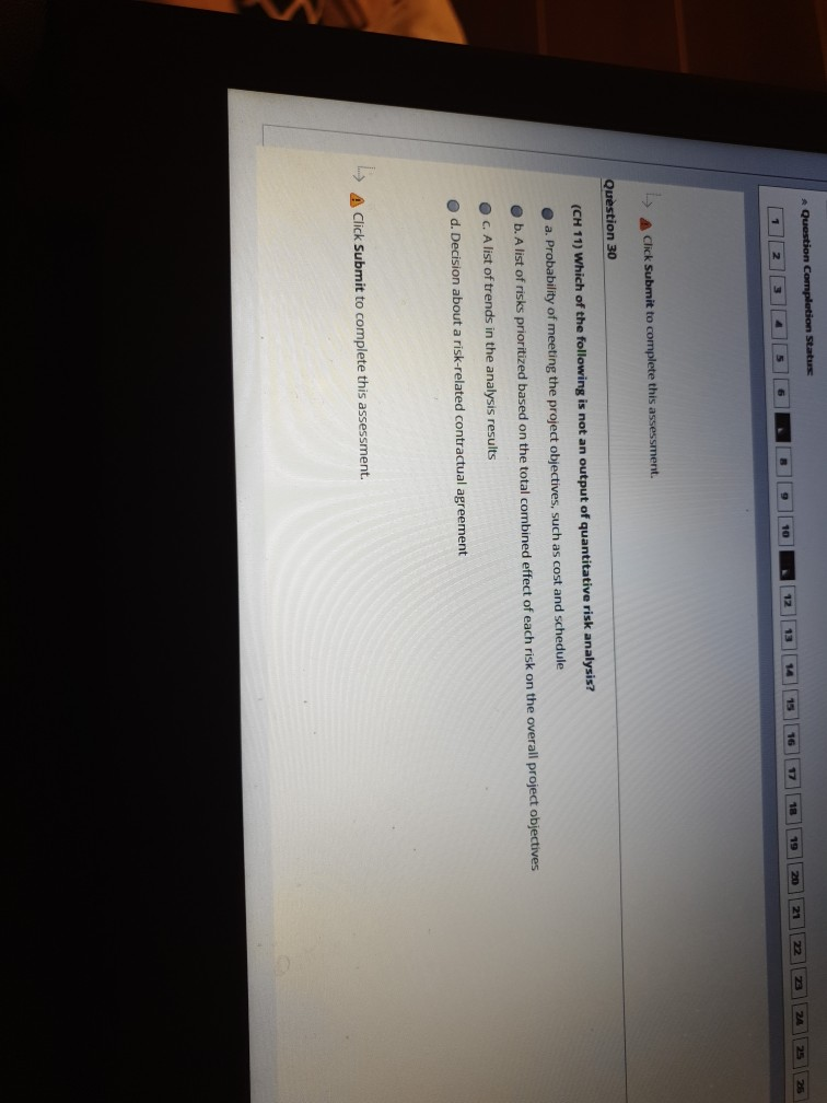 on Status 6 19 Moving to another question will