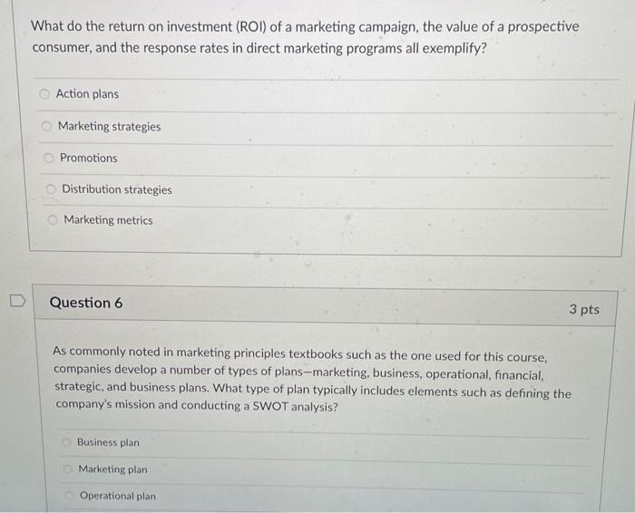 What do the return on investment (ROI) of a