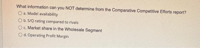 What information can you NOT determine from the