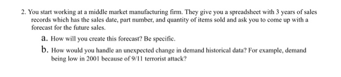 2. You start working at a middle market