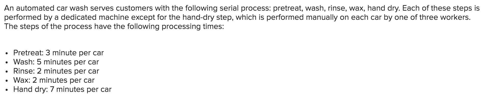 An automated car wash serves customers with the