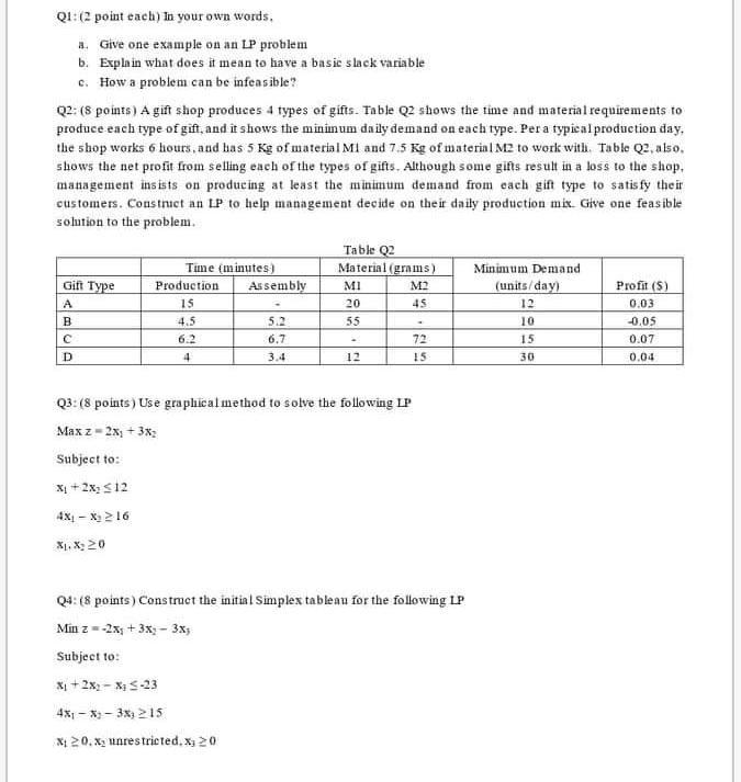 please solve all Questions in 60 minutes. i will
