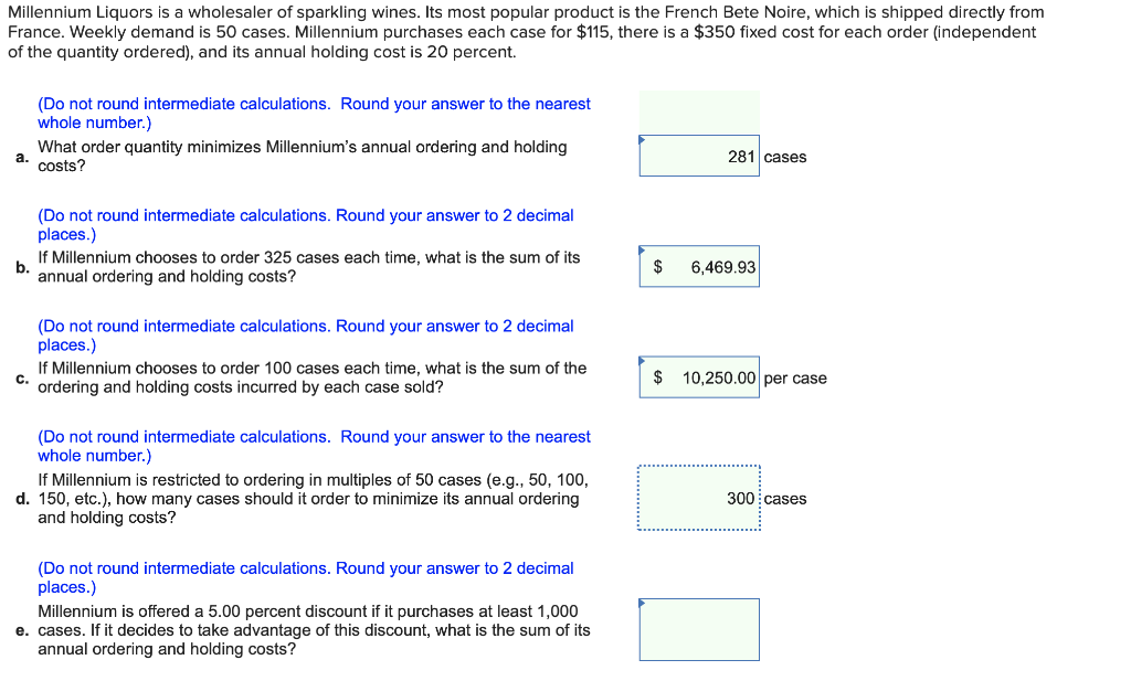 Millennium Liquors is a wholesaler of sparkling