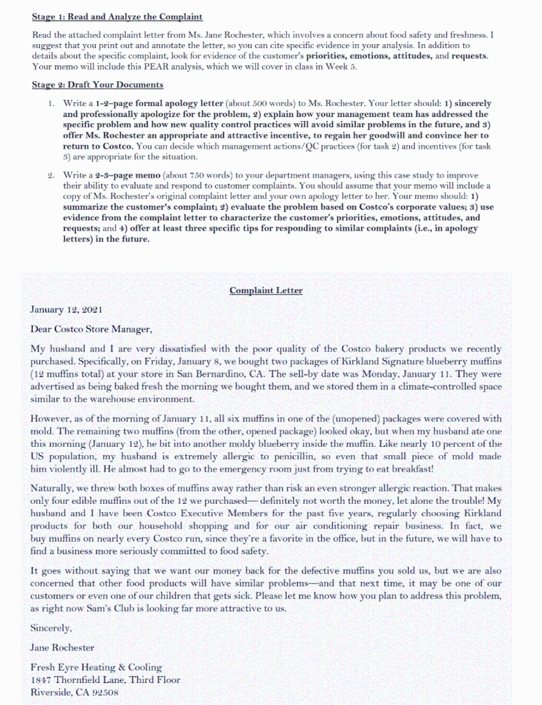 1. Stage 1: Read and Analyze the Complaint Read