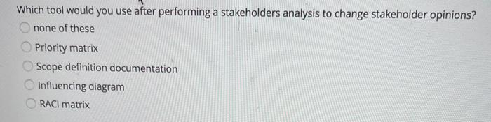 Which tool would you use after performing a