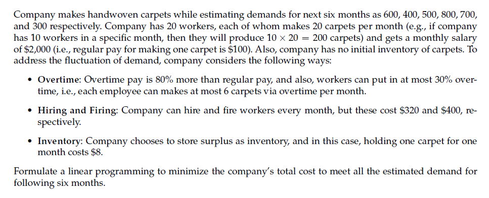 Type or paste question here Company makes