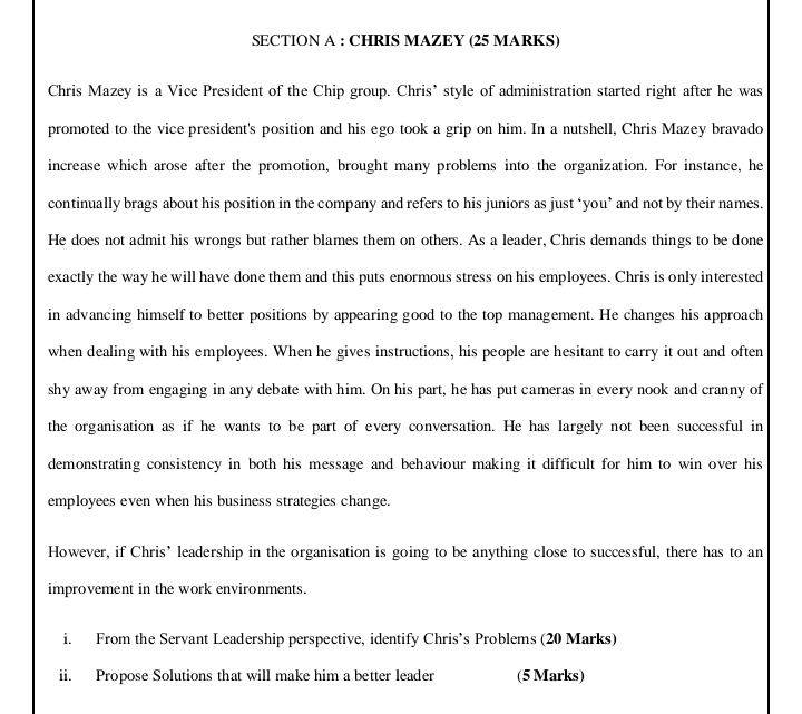 kindly read the case study answer the questions