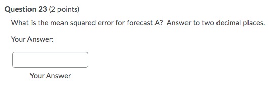 Your historical sales and two forecast approaches