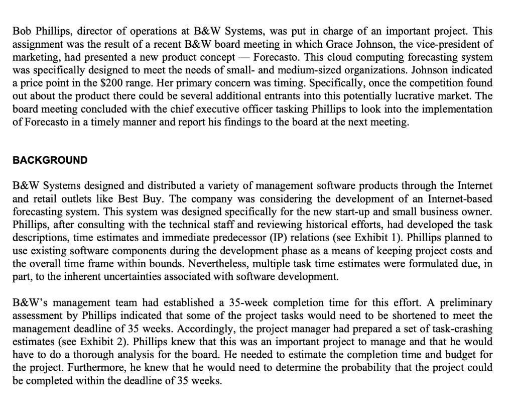 Assignment Question: What is the minimum expected