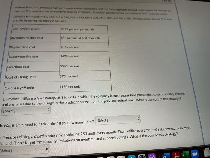 Richard Price, Inc. produces high performance