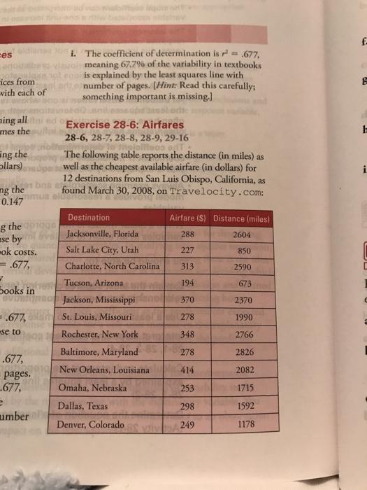 I need help with a f ces i. The coefficient of