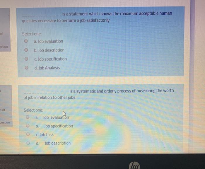 quickly is a statement which shows the maximum