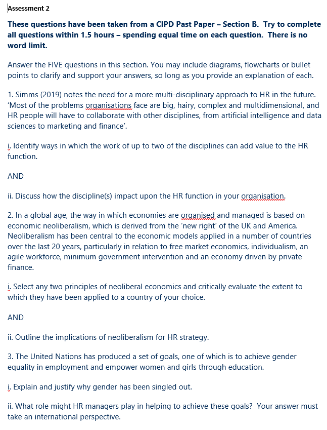 Answer the FIVE questions in this section. You