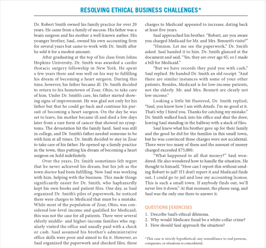 How should Saul approach the situation? 150