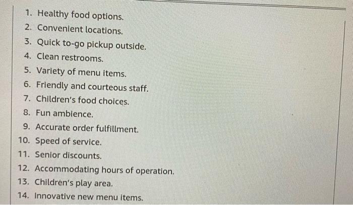 1. #2 convenient locations from quadrant A.