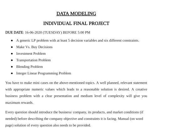 Book is Spreadsheet Modelling & Decision 5