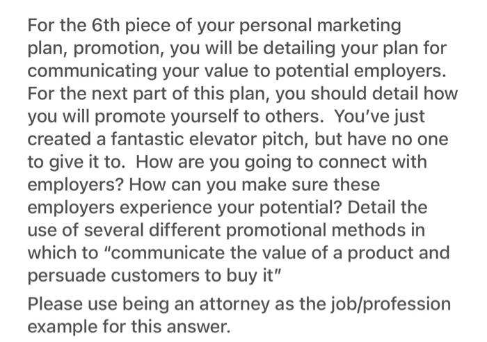 please use real example of attorney For the 6th