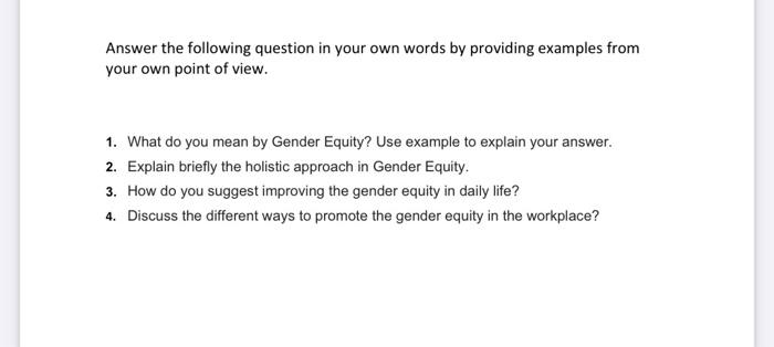 please do all answers asap Answer the following