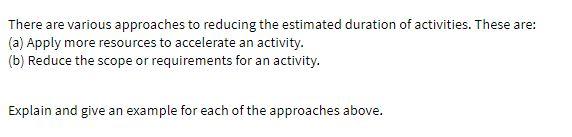 There are various approaches to reducing the