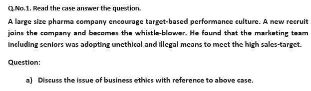 business ethics and corporate social