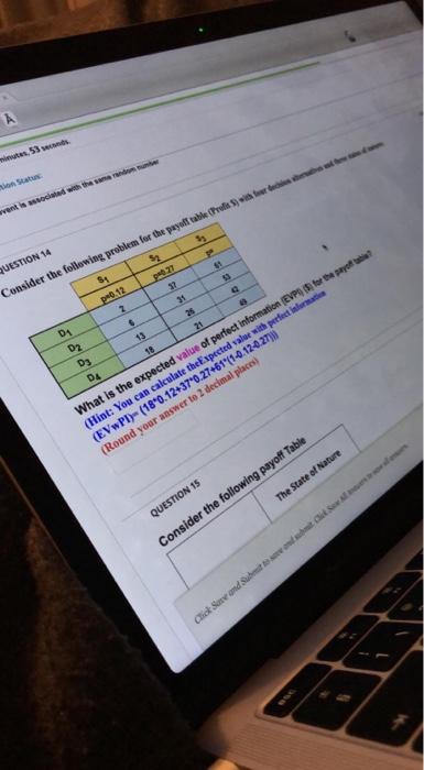 minutes, 53 seconds. ion Status: event is
