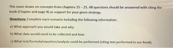 3) A company is trying to identify how to