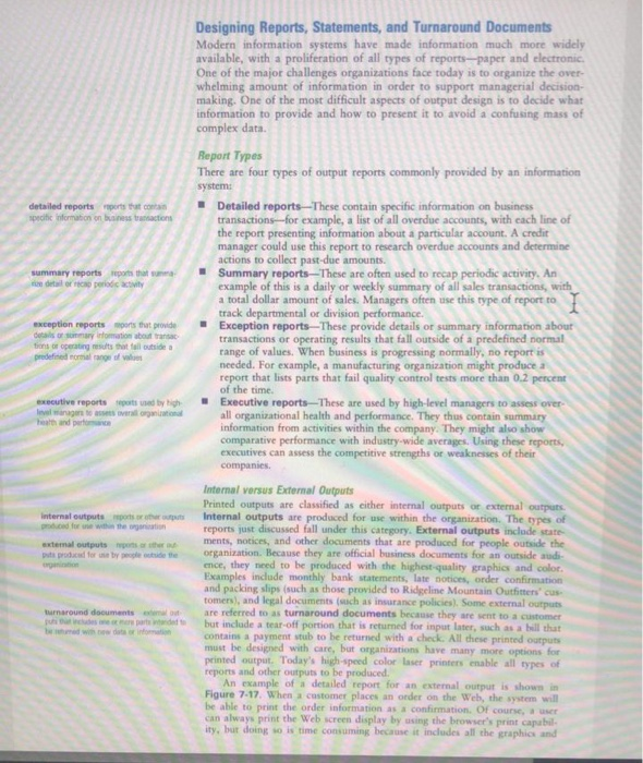 c. Suggest suitable solutions that could be used