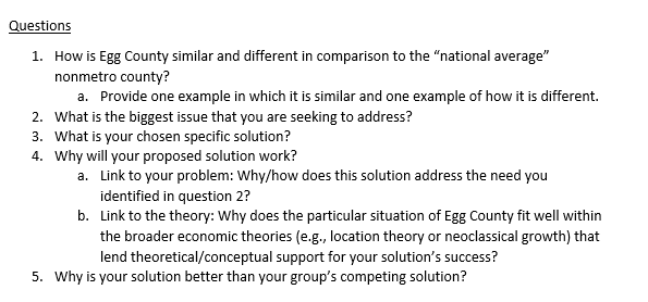 Background You are a concerned citizen of Egg