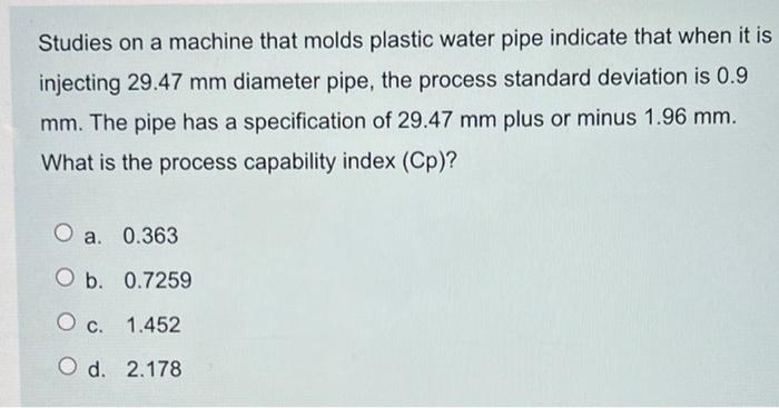 Studies on a machine that molds plastic water