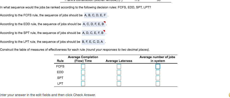 p Please I just need help contructing the table,
