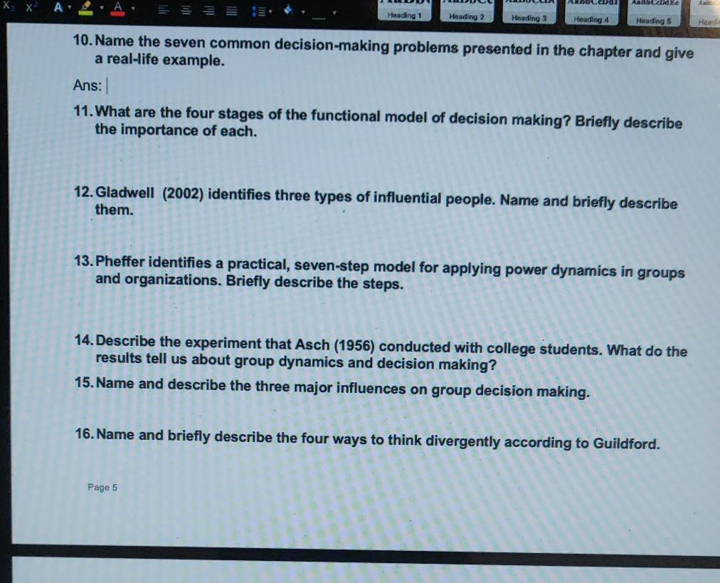 Please provide brief answer according to 2 marks