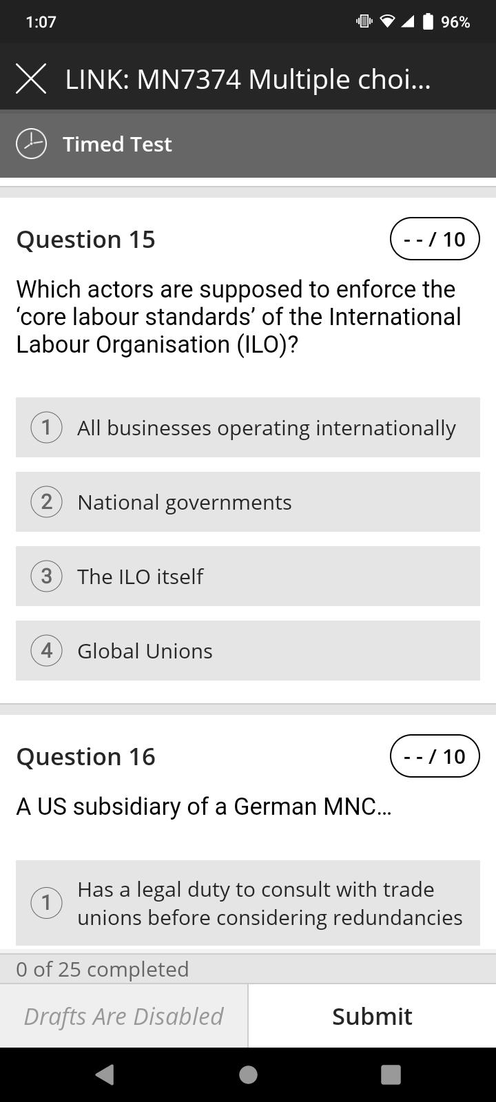 1:07 96% X LINK: MN7374 Multiple choi... Timed