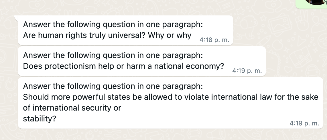 NO COPY PASTE PLS (there will be used plagiarism