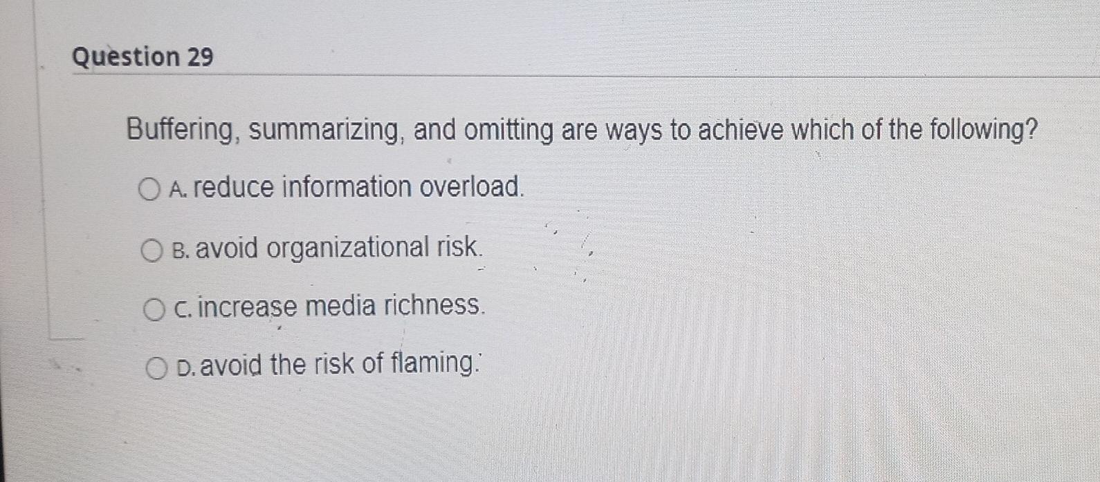 q28 and q29 re Question 28 The encoding-decoding