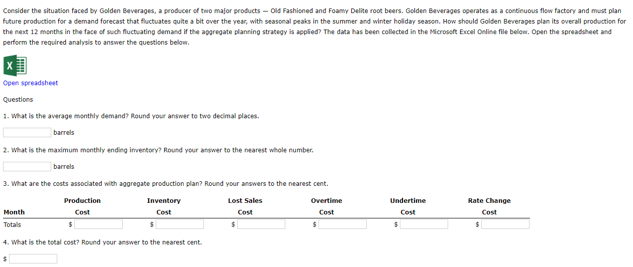 perform the required analysis to answer the