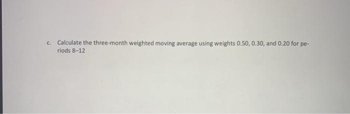 Your manager is trying to determine what