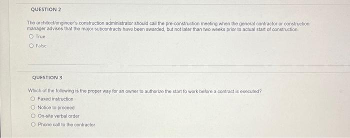 The architectlengineer's construction